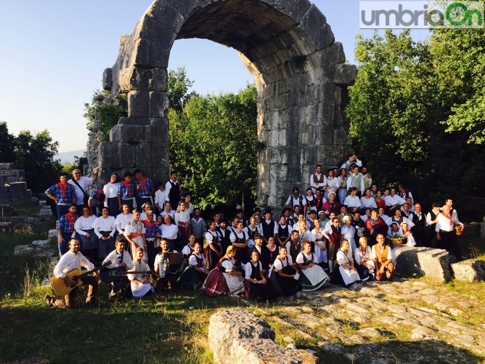 I gruppi di folking Carsulae 2015