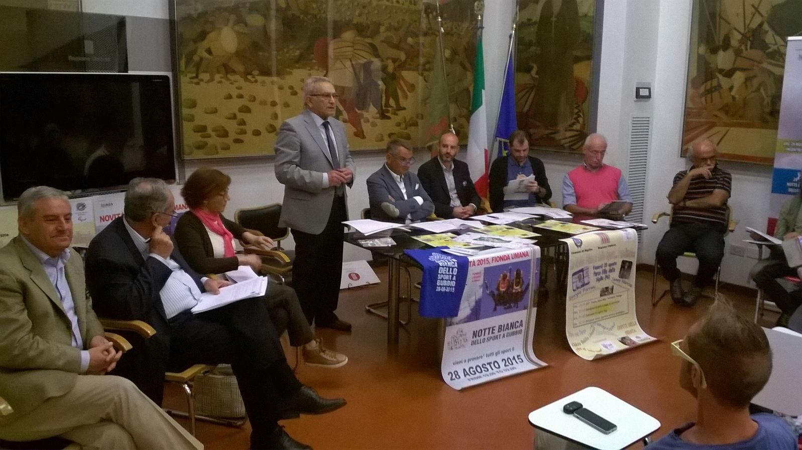 La conferenza di presentazione