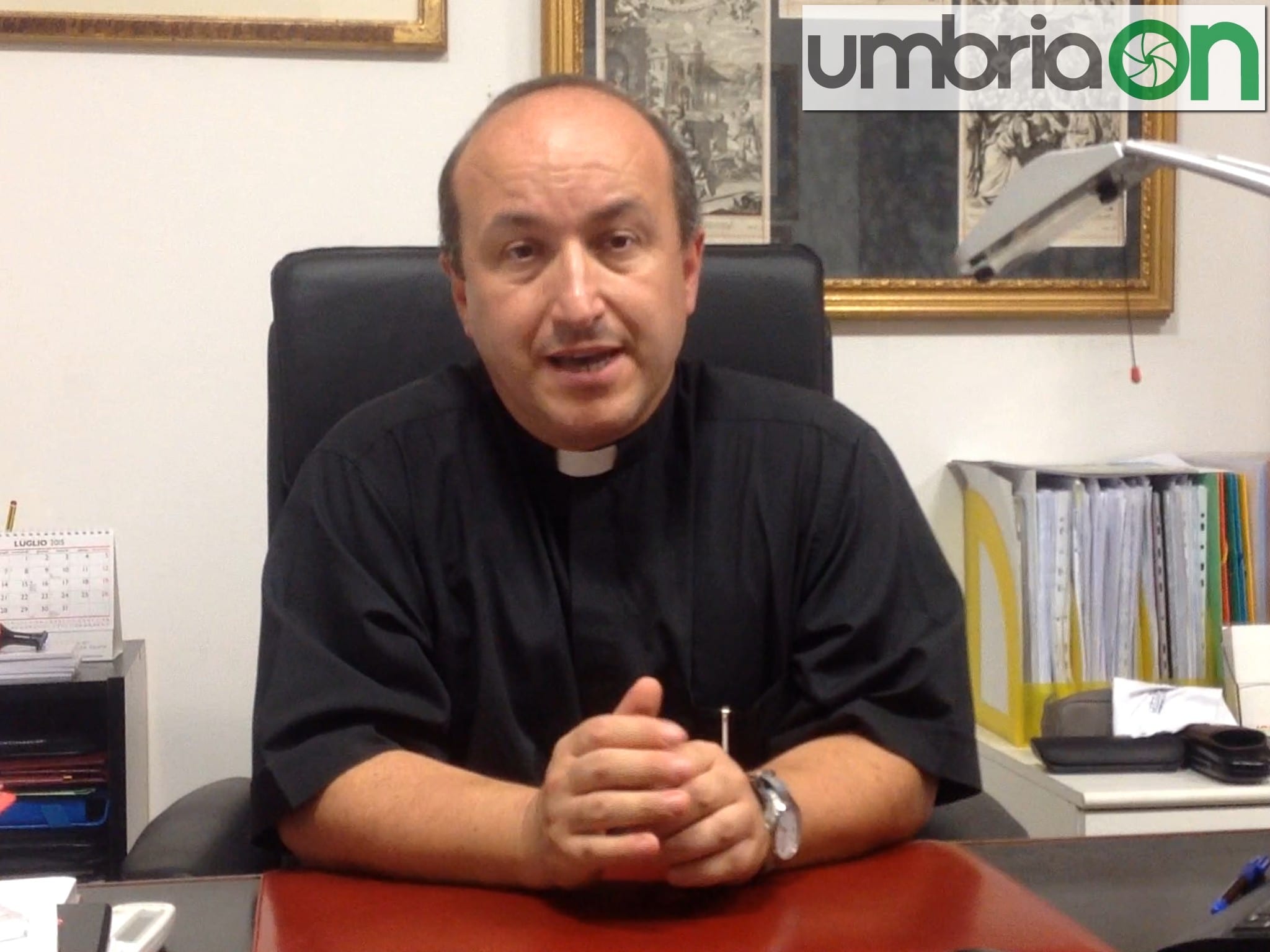 Terni, Don Angelo: «Una chiesa di tutti»
