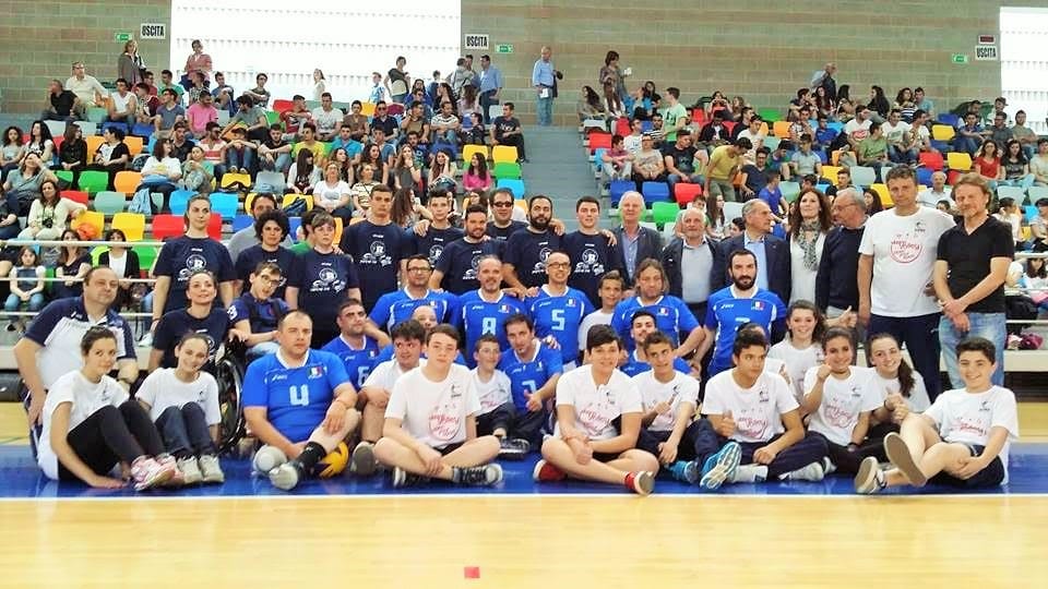 La nazionale di sitting volley ospite a Gubbio