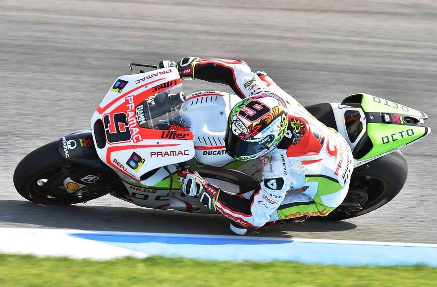 Petrucci a Indianapolis (foto Octo Pramac Racing)