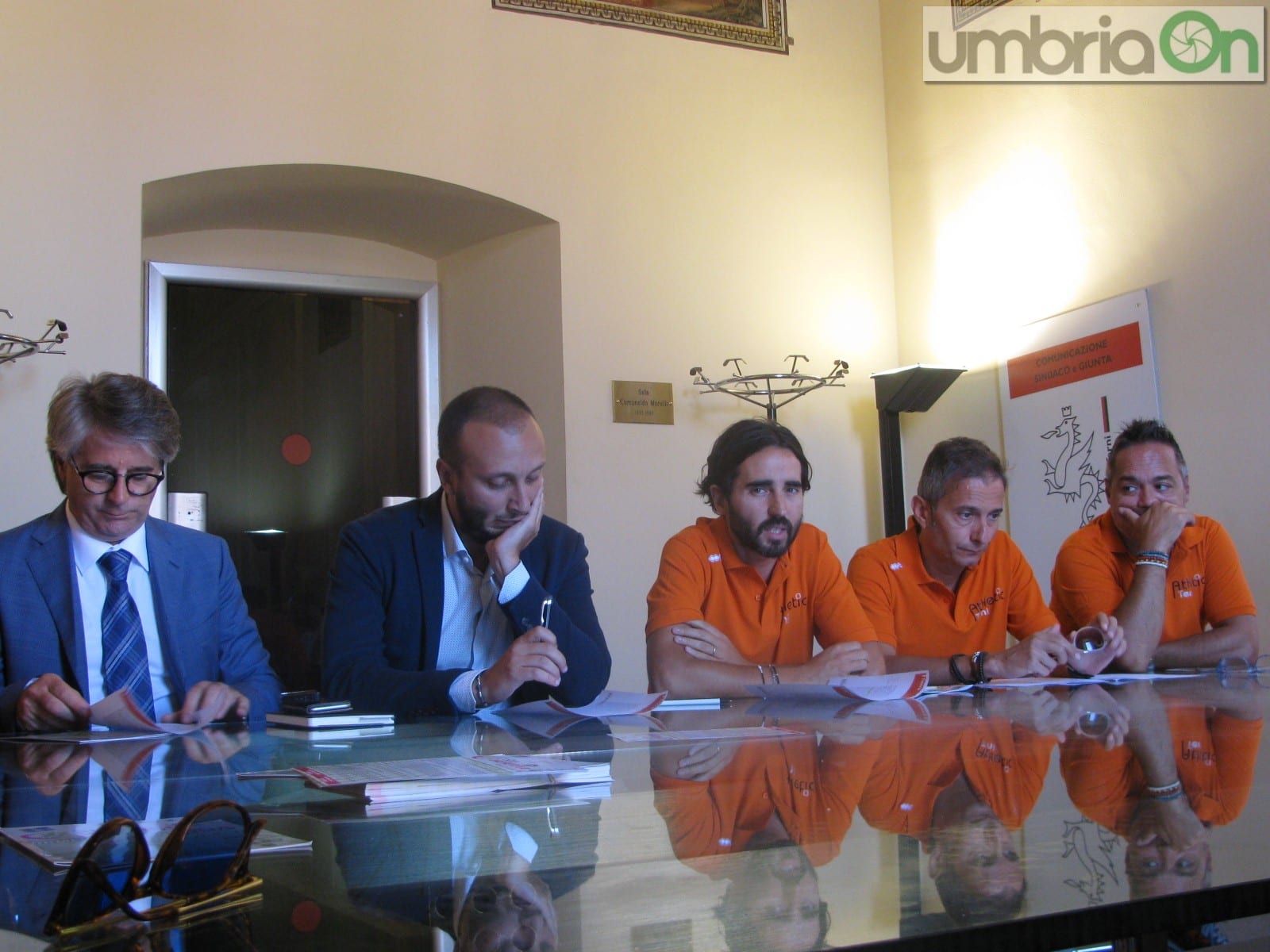 La presentazione della gara