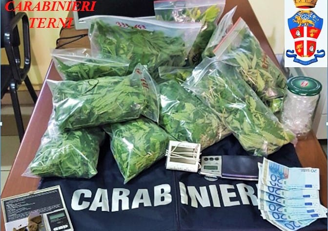 La droga sequestrata