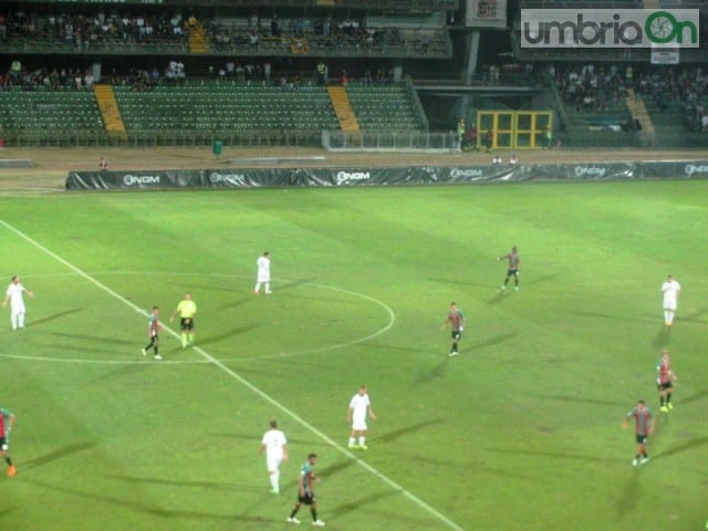 Una fase di Ternana-Bassano Virtus