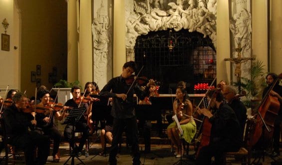 Gli allievi delle masterclasses 2014