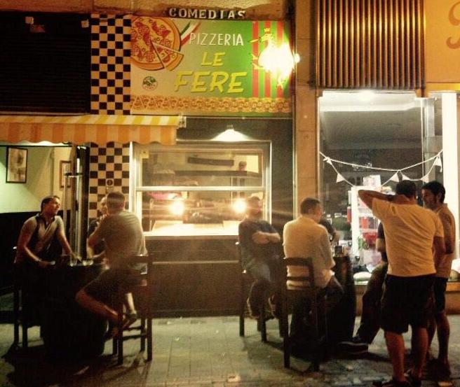 La pizzeria ‘Le Fere’