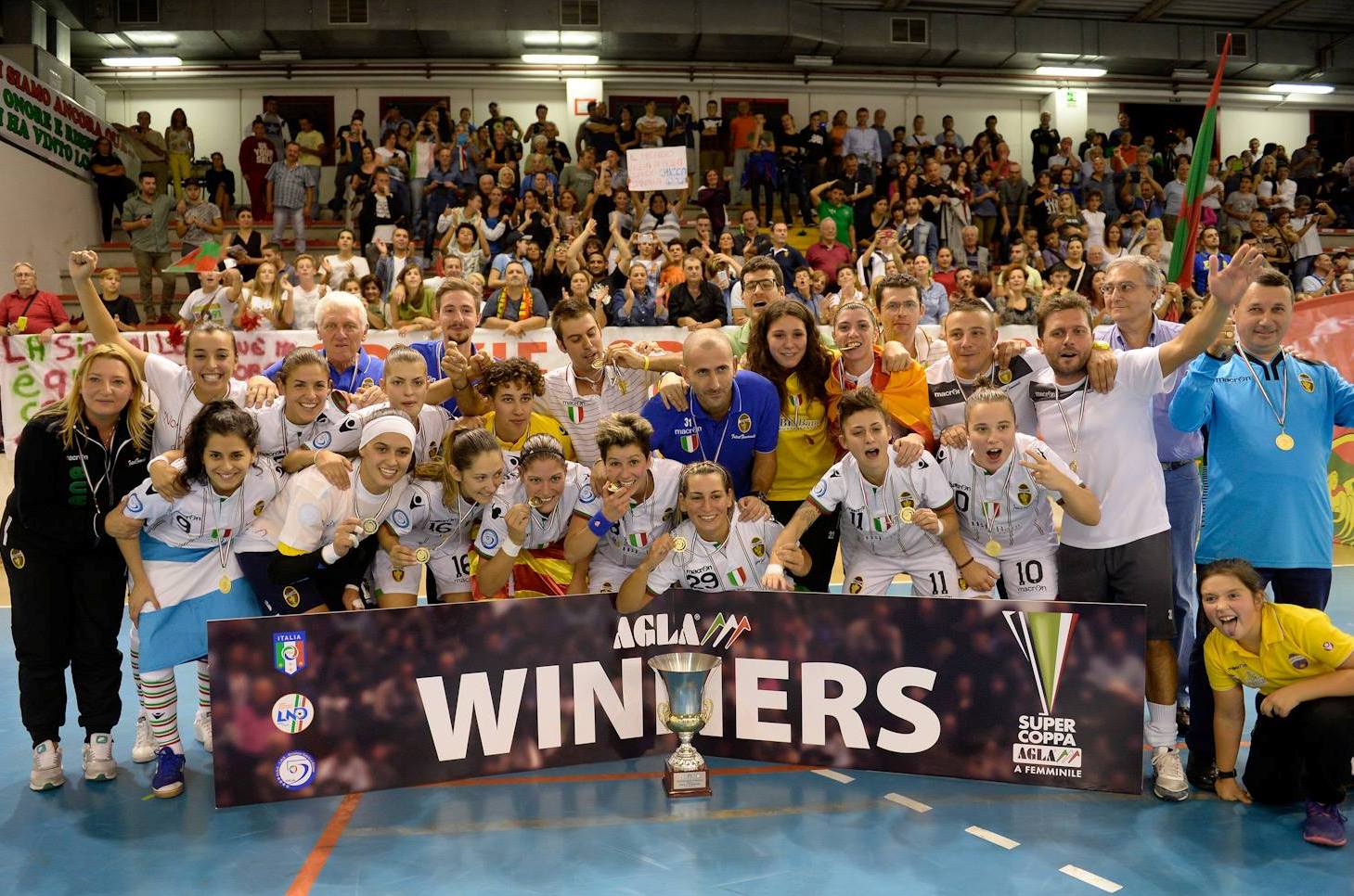 Supercoppa rossoverde (foto Cassella/ Divisione Calcio a 5)