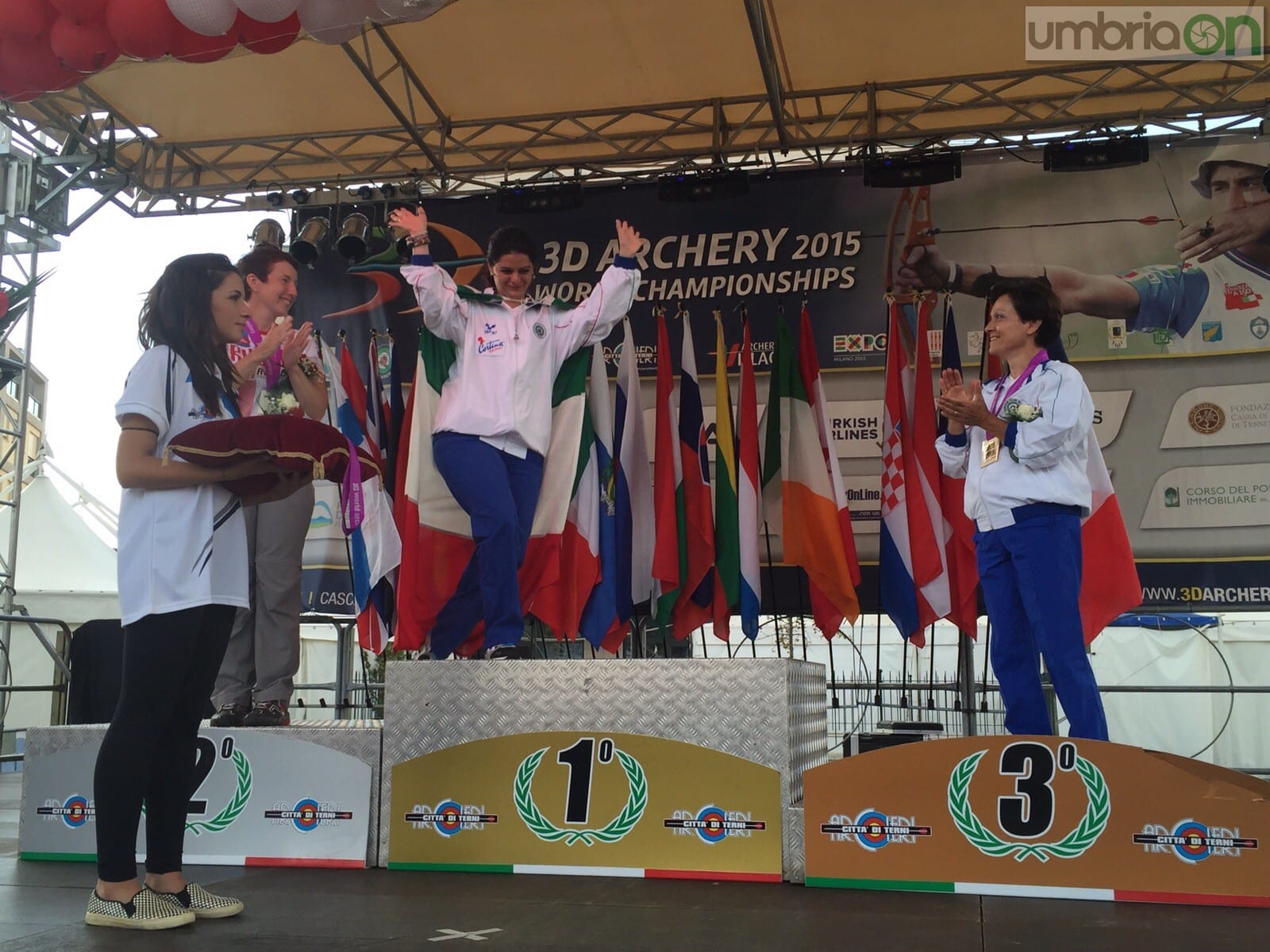 Terni, medaglia d’oro per Rossella Bertoglio