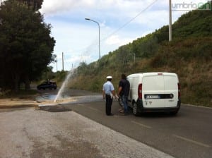 L'intervento dei tecnici
