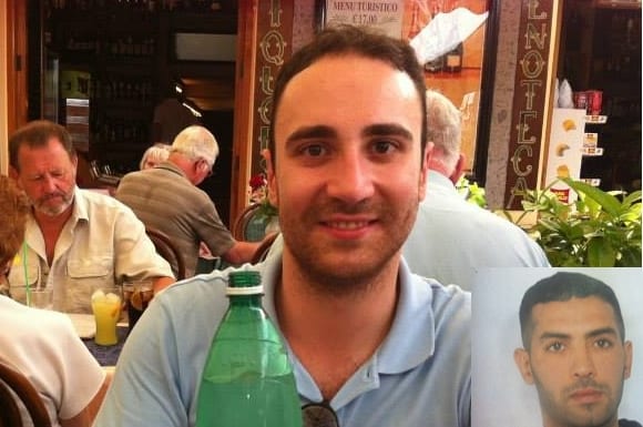 David Raggi e il suo assassino, 'Aziz'