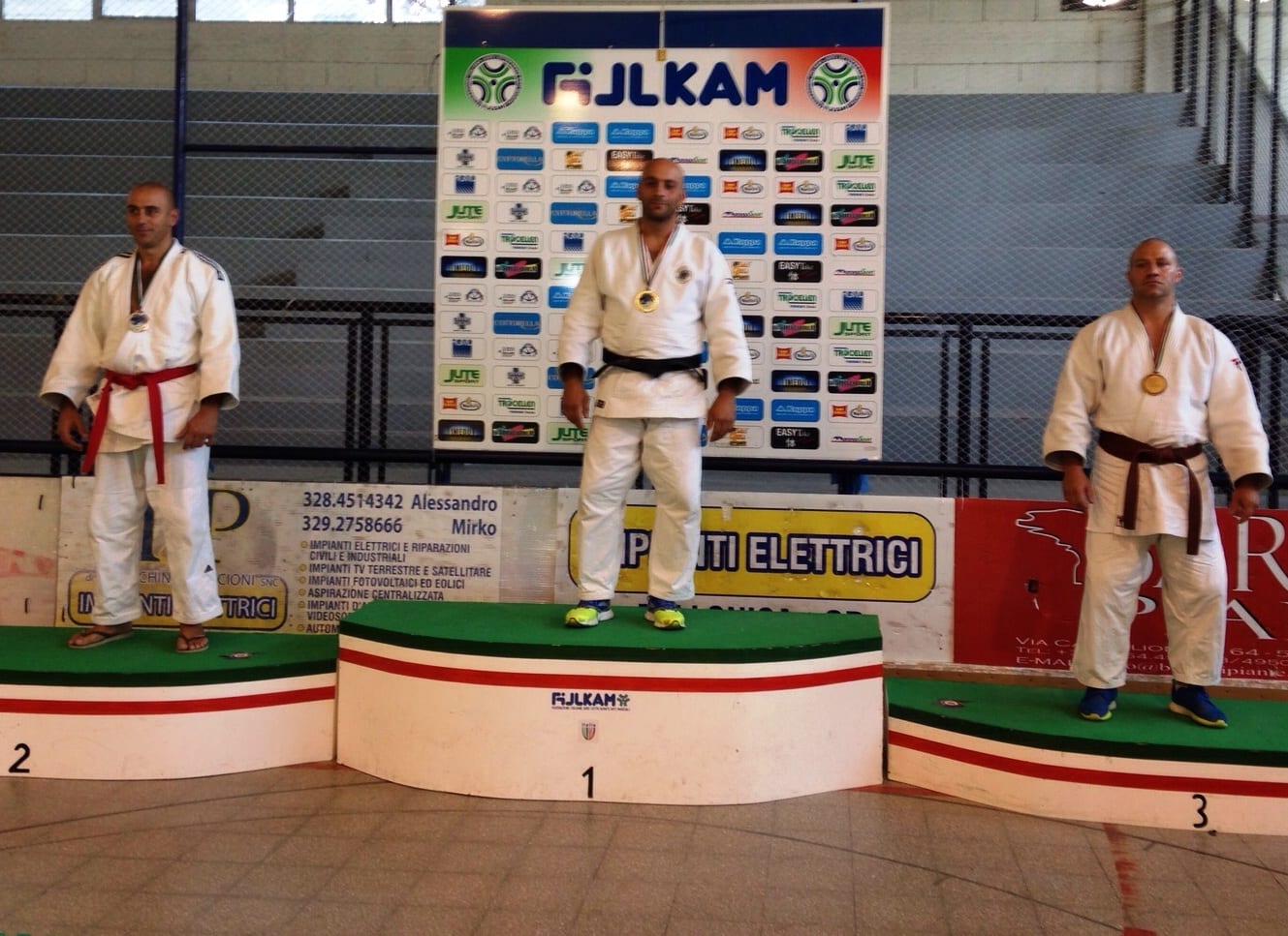 Mastriforti sul podio degli Open Internazionali d'Italia