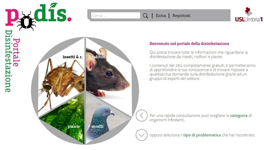 Il portale Podis