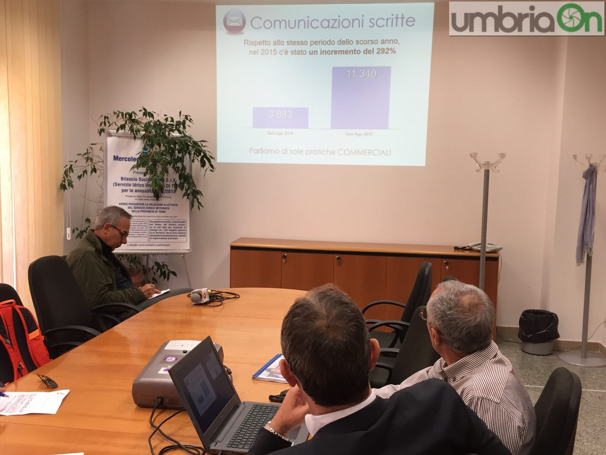 La conferenza stampa