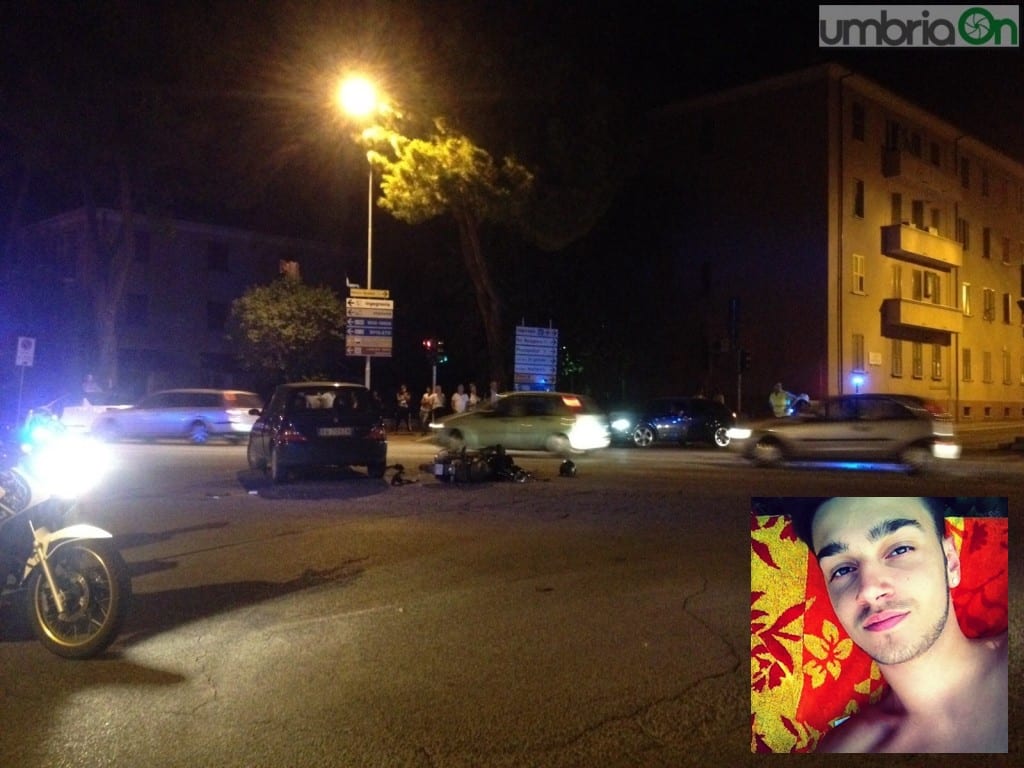 Il luogo dell'incidente e la giovane vittima