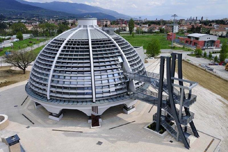 L'area in cui sorgerà la centrale della Cri