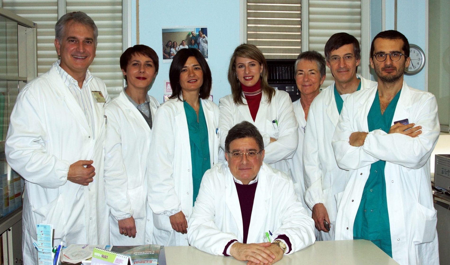 Lo 'staff' del reparto di oculistica