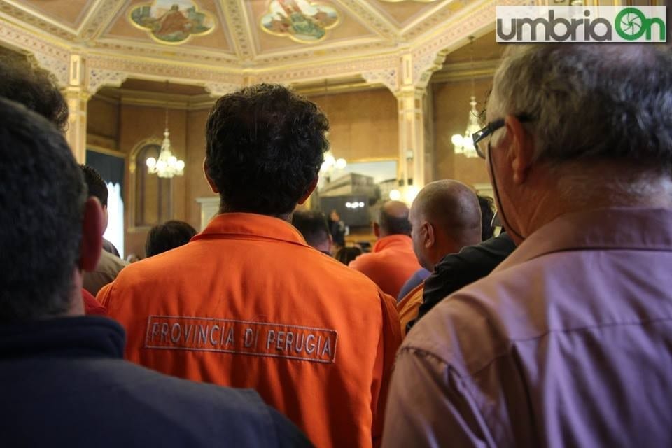 I lavoratori in assemblea
