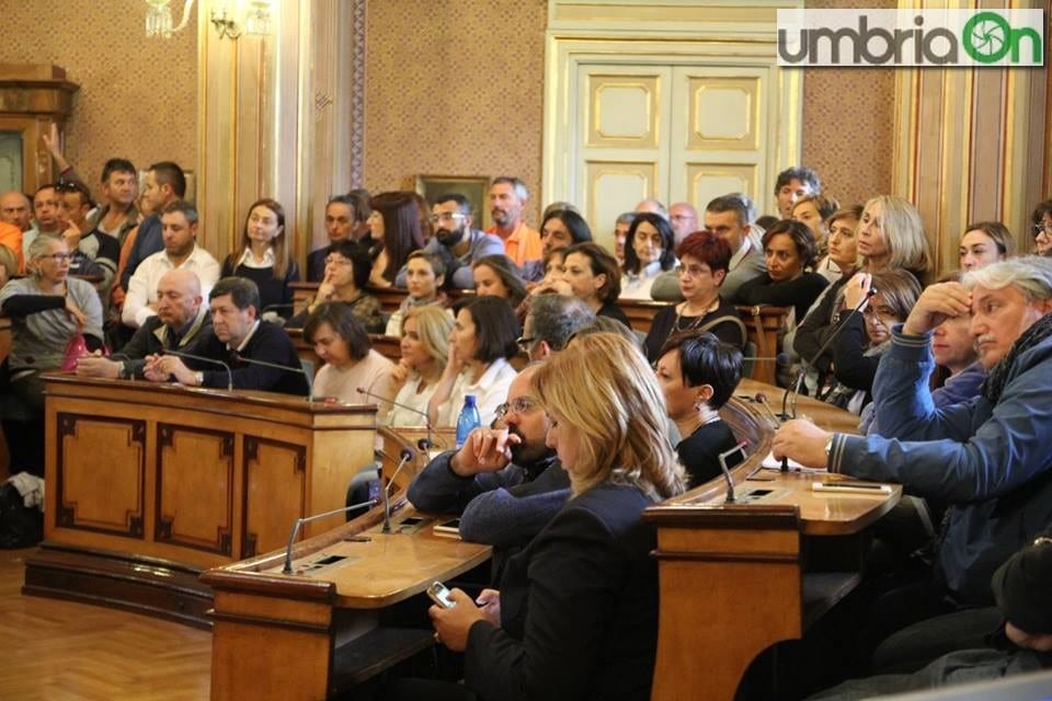 Assemblea dei dipendenti della Provincia (Foto archivio)