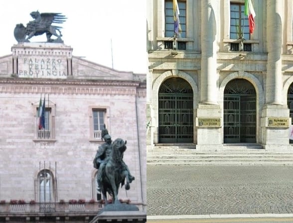 Le sedi delle Province