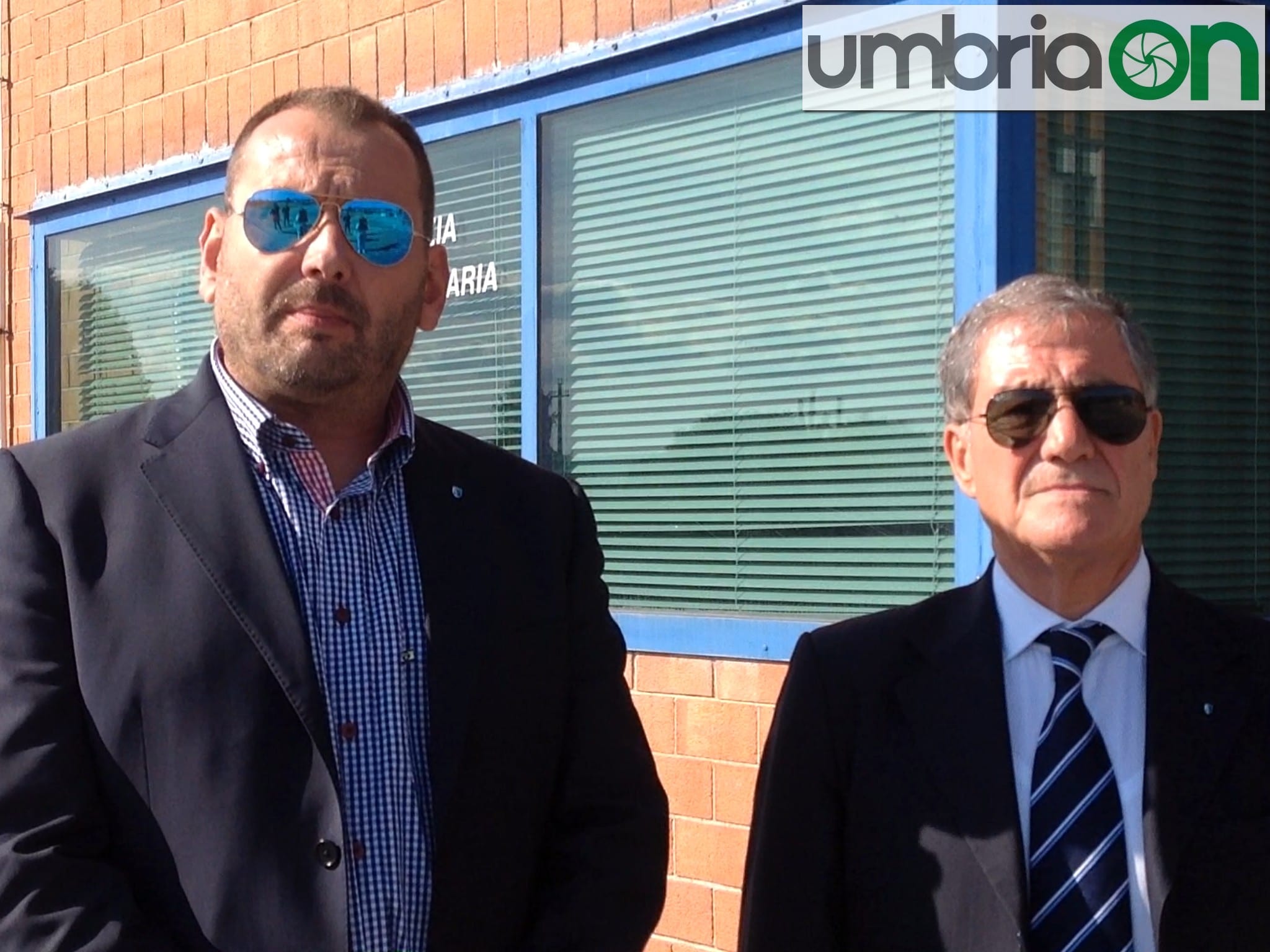 Fabrizio Bonino e Donato Capece del Sappe