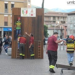 Terni, bambini in festa con ‘Pompieropoli’