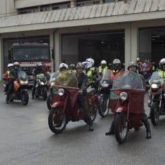 Perugia, grande parata dei Vigili del fuoco