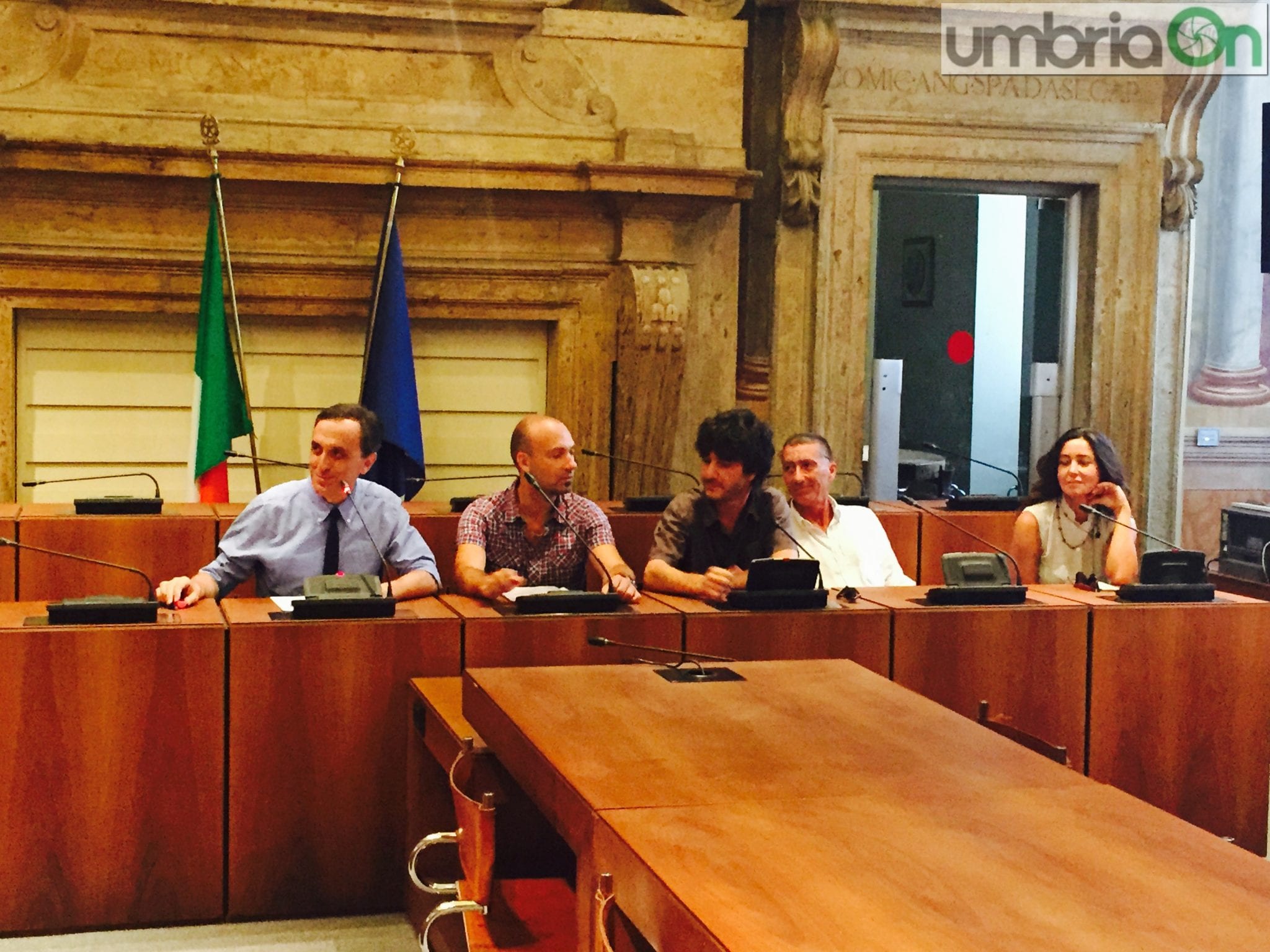 La conferenza stampa