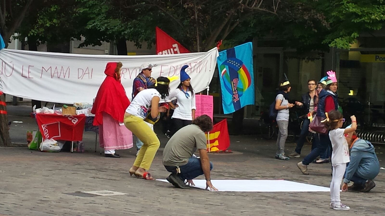 La protesta di venerdì