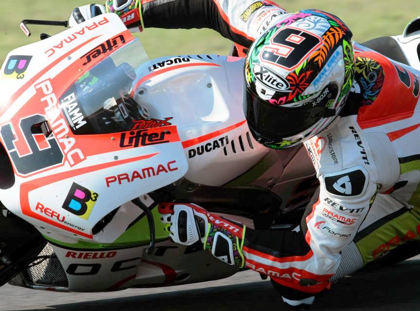 Danilo Petrucci a Misano (foto Octo Pramac Racing)