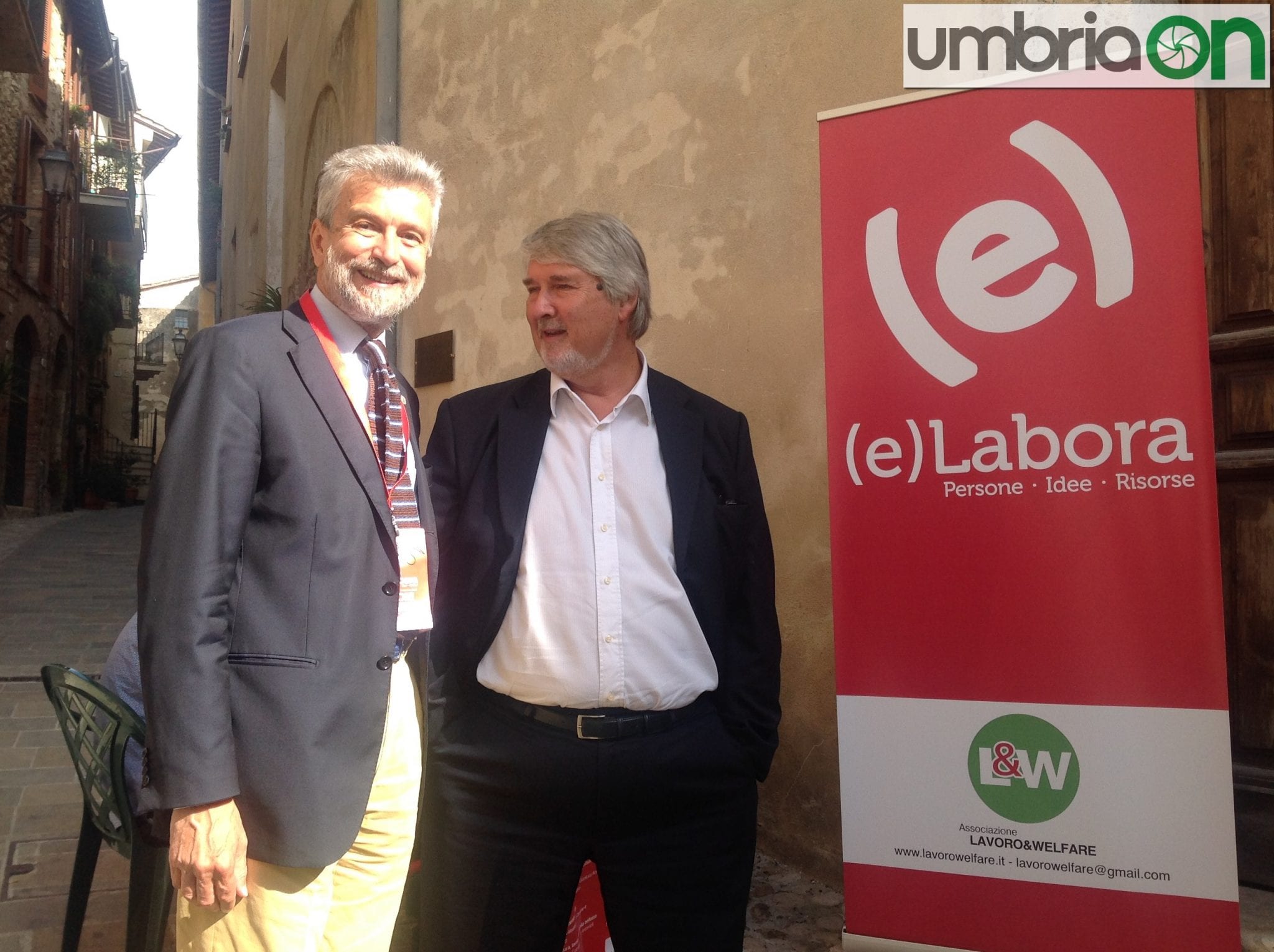 Cesare Damiano e Giuliano Poletti
