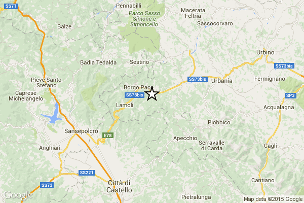 L'area interessata