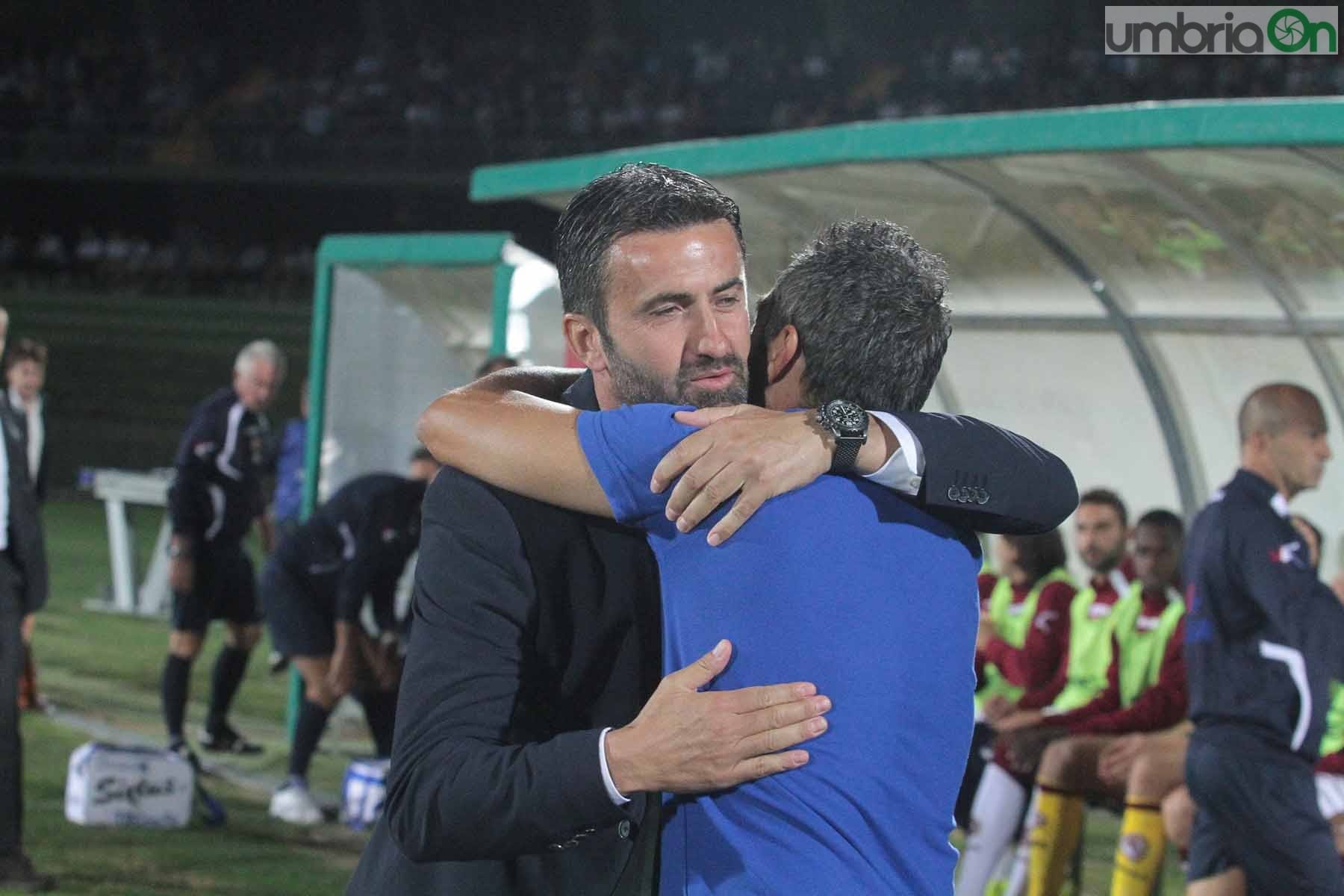 Christian Panucci e l'ex Domenico Toscano