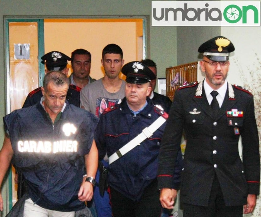 Giacomo Bartollini arrestato (foto Mirimao)