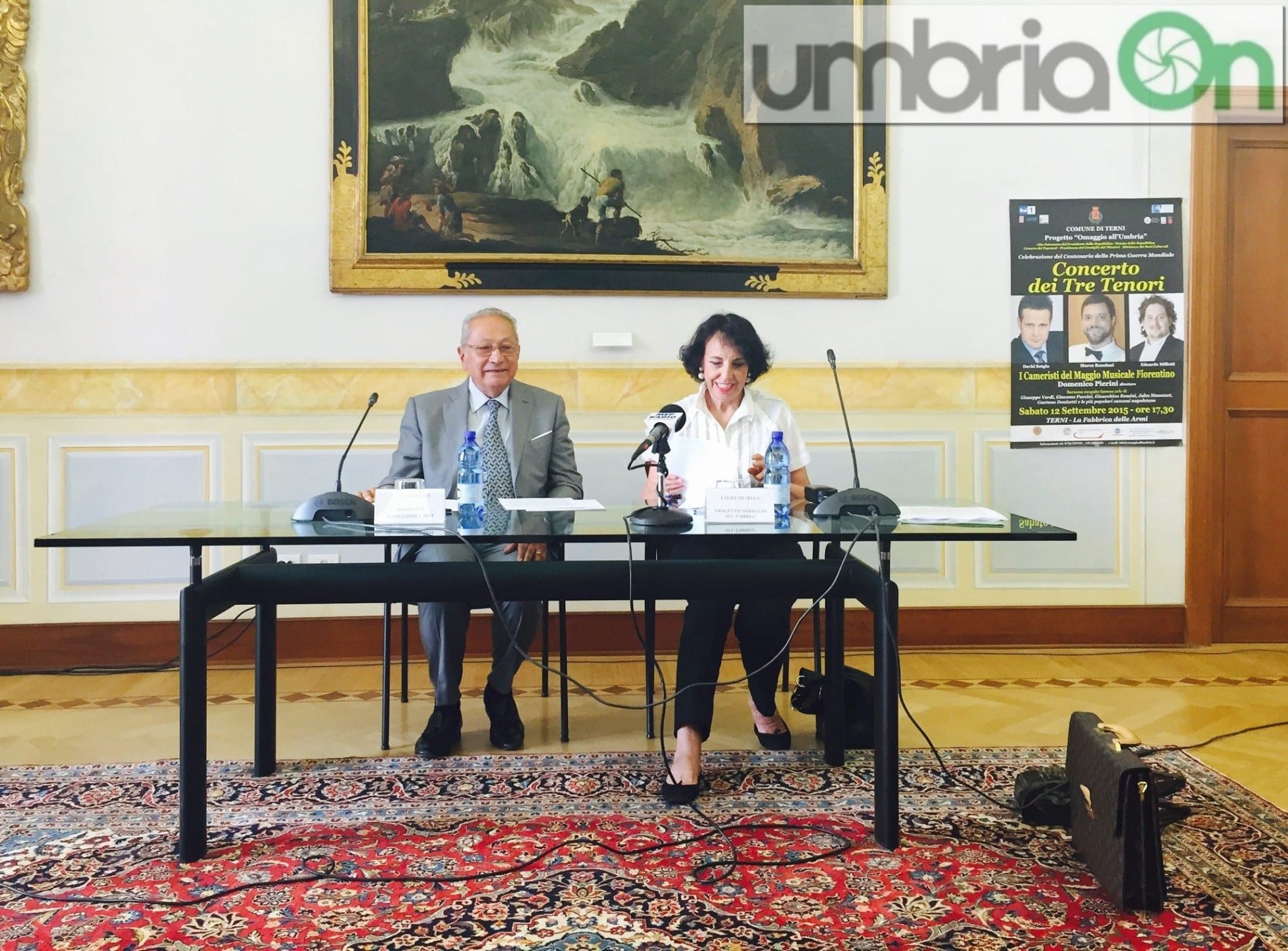 La conferenza stampa