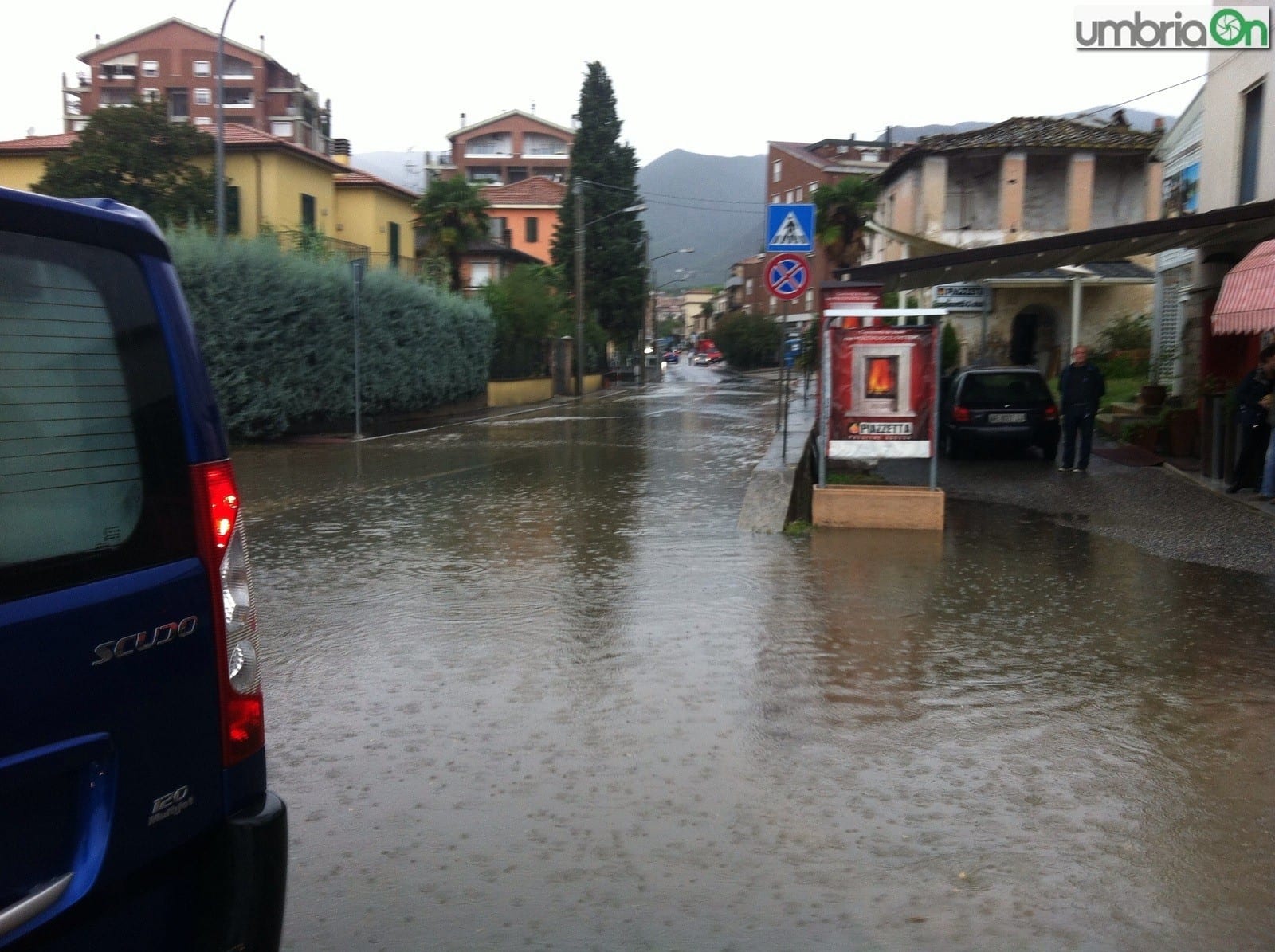 Borgo Rivo allagata (foto archivio)