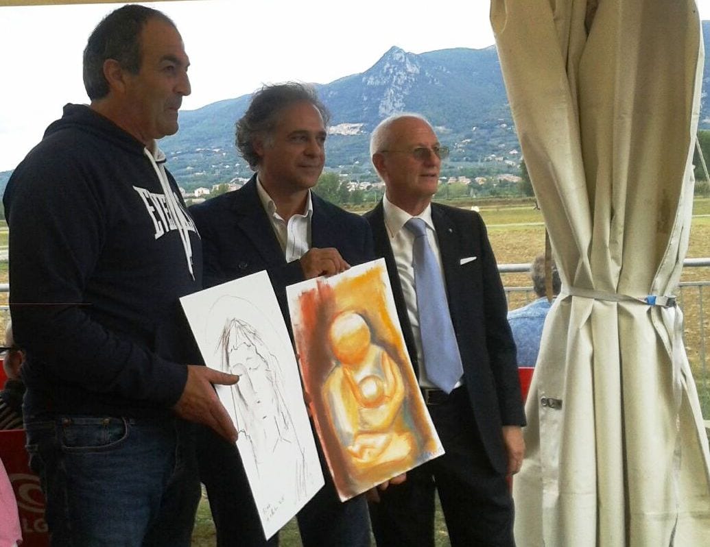 Le opere donate dall'associazione AionArte
