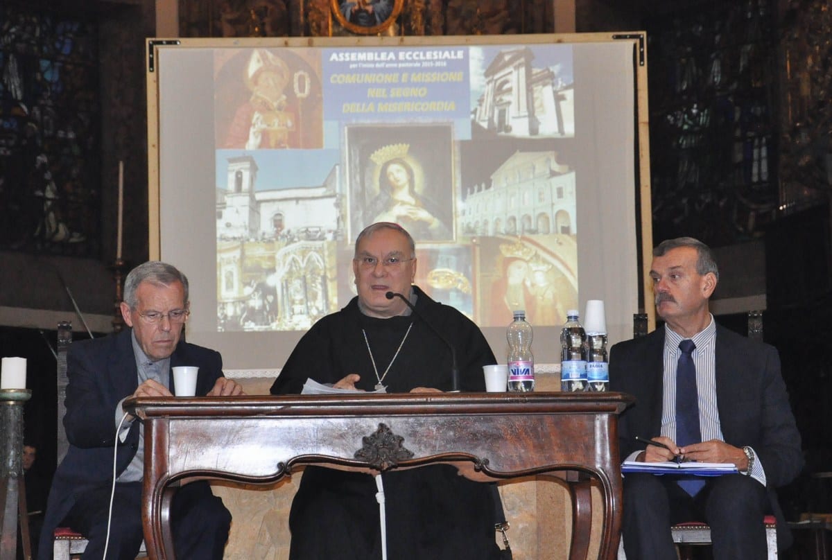 Un momento dell'assemblea diocesana