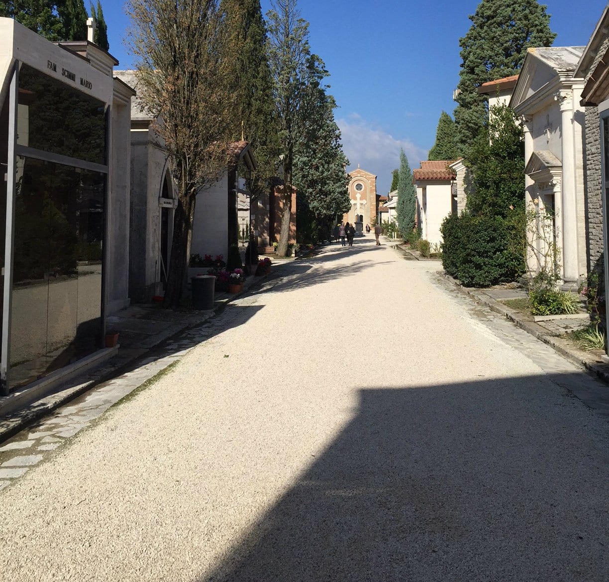 L'ingresso dopo gli interventi