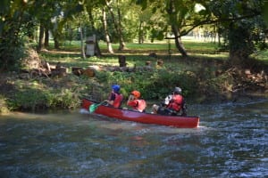 Fiume rafting canoa nera2