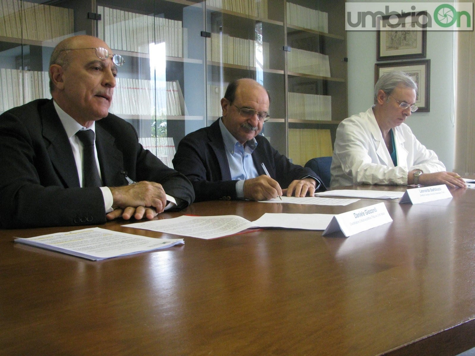 Daniele Giocondi, Leonardo Bartolucci e Giorgio Parisi