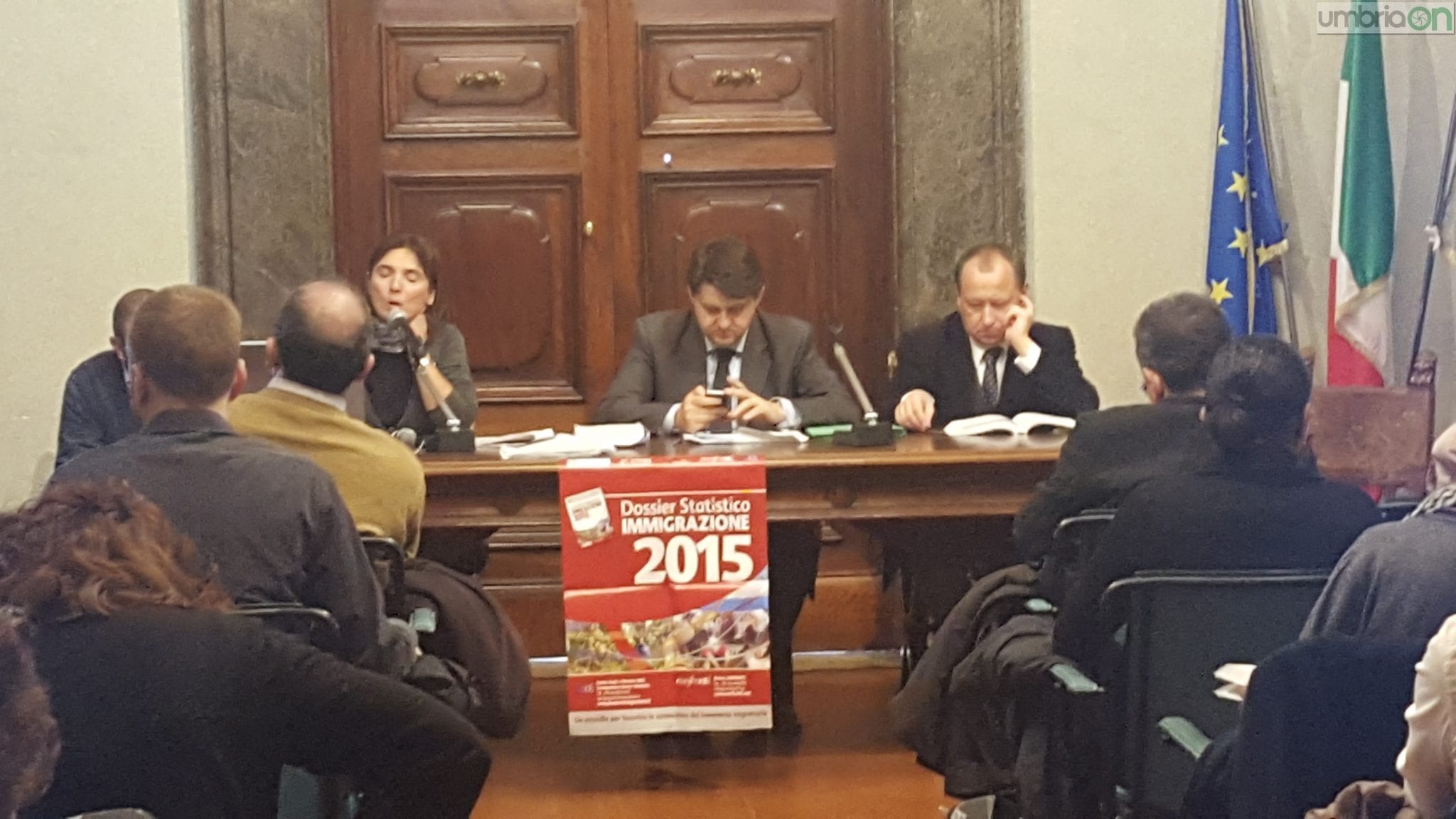 La presentazione del rapporto