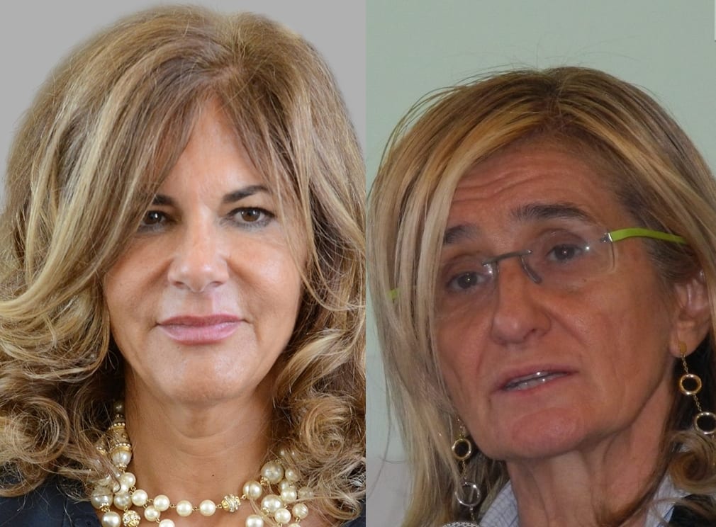 Emma Marcegaglia e Lucia Morselli