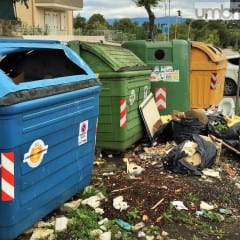 Umbria, rifiuti: ancora lontani dagli obiettivi