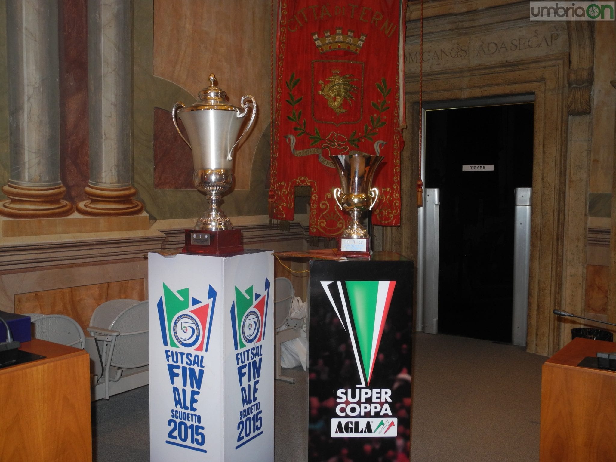 Ternana Futsal premiata in Comune