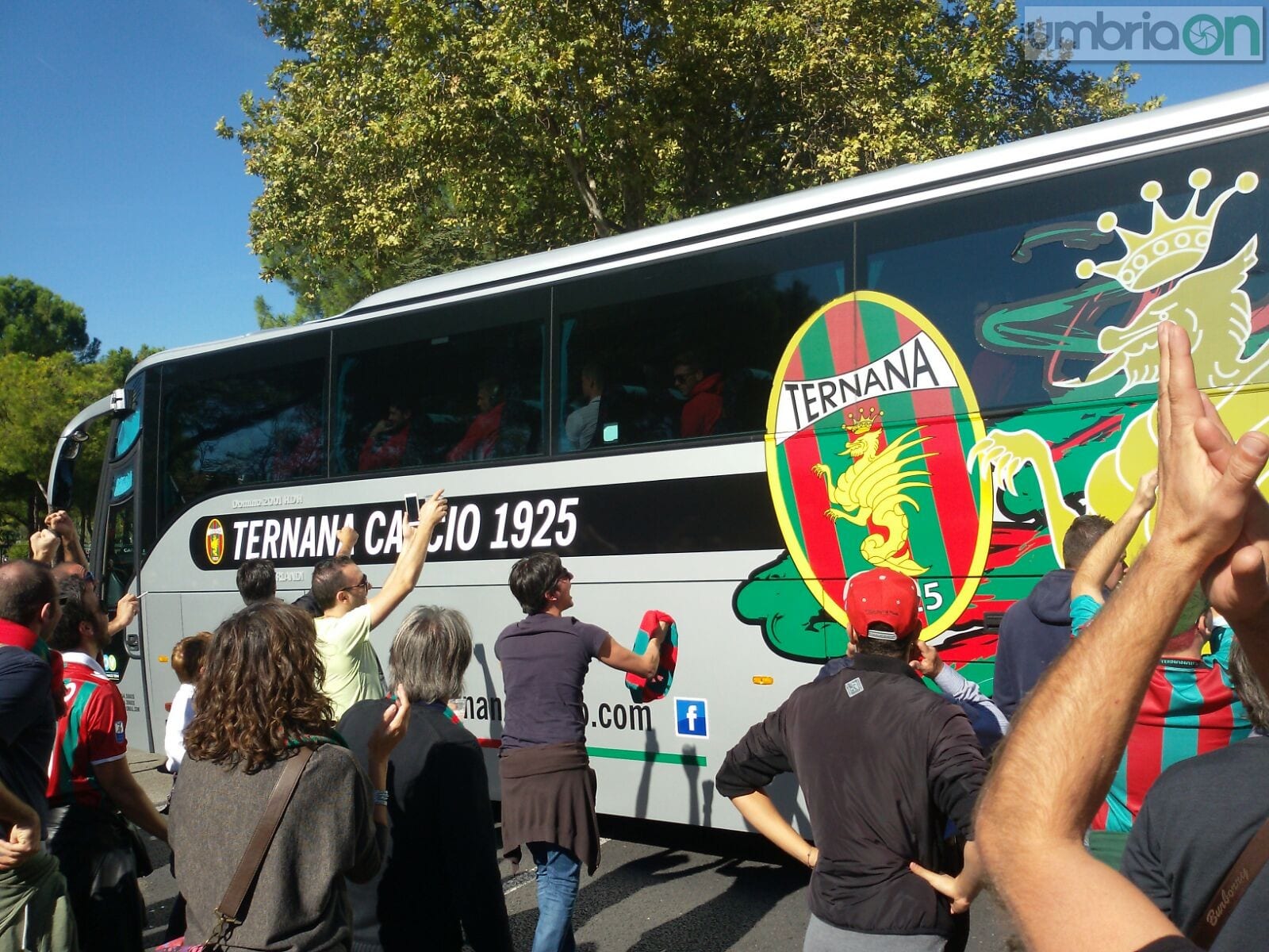 Derby dell’Umbria, l’arrivo della Ternana