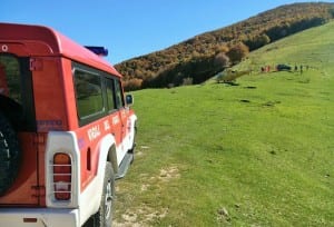 Vigili del fuoco Colle Bertone, Polino - 24 ottobre 2015 (1)