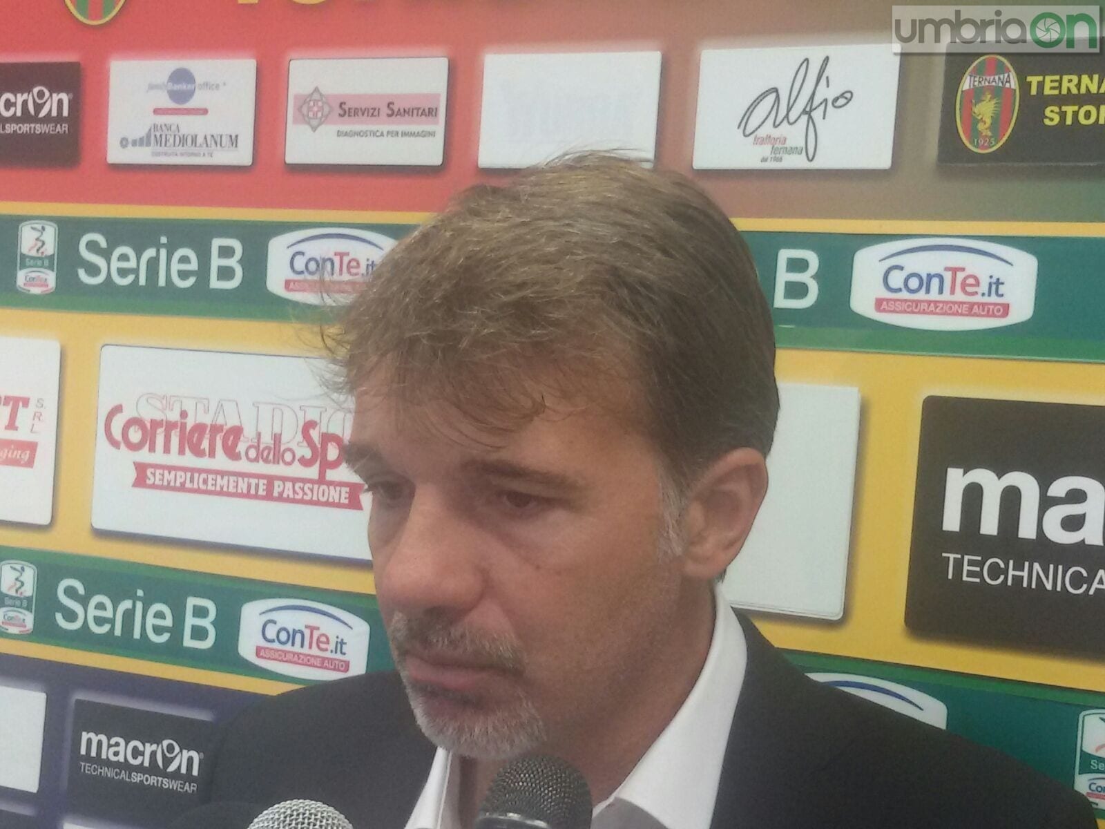 Ternana-Novara, Baroni: «Deluso»