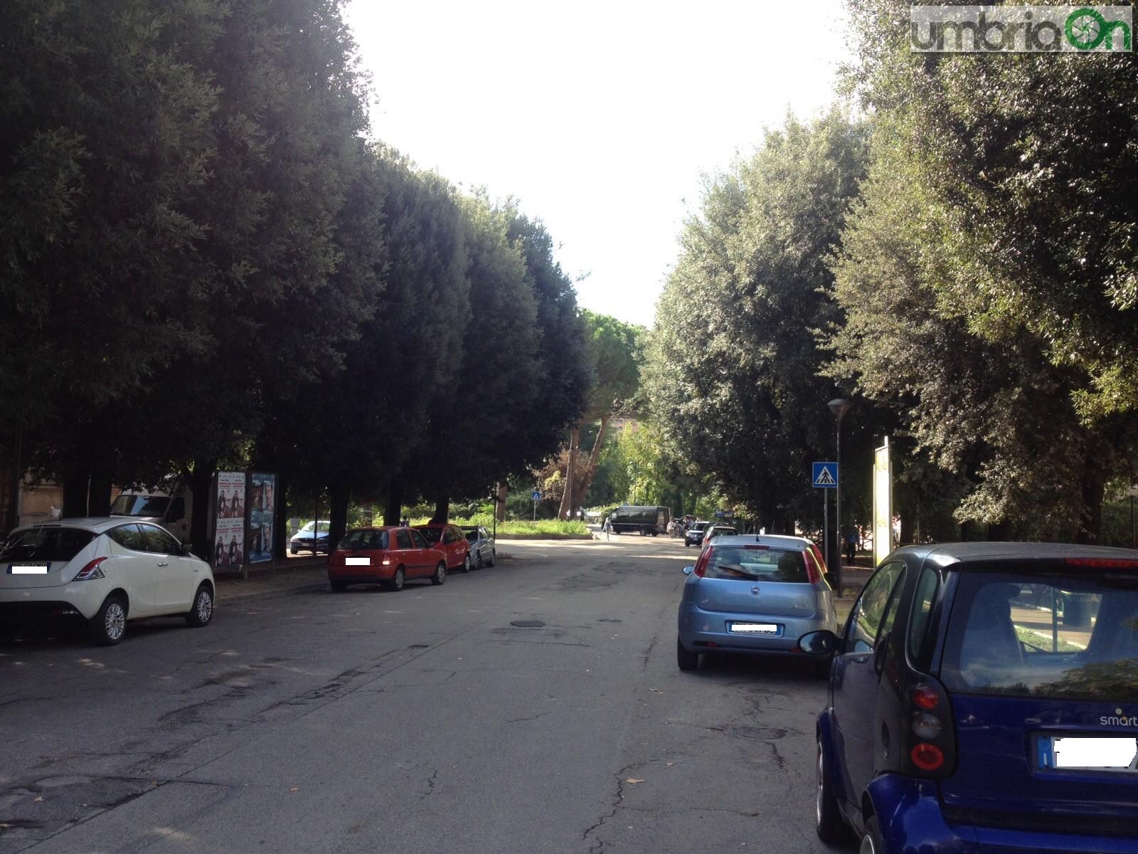 Via del Cassero a Terni