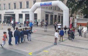 Tennis in piazza a Terni