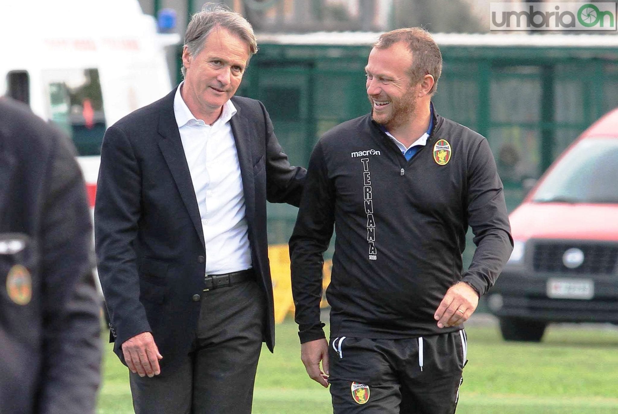 Attilio Tesser e Roberto Breda prima di Ternana-Avellino 0-3